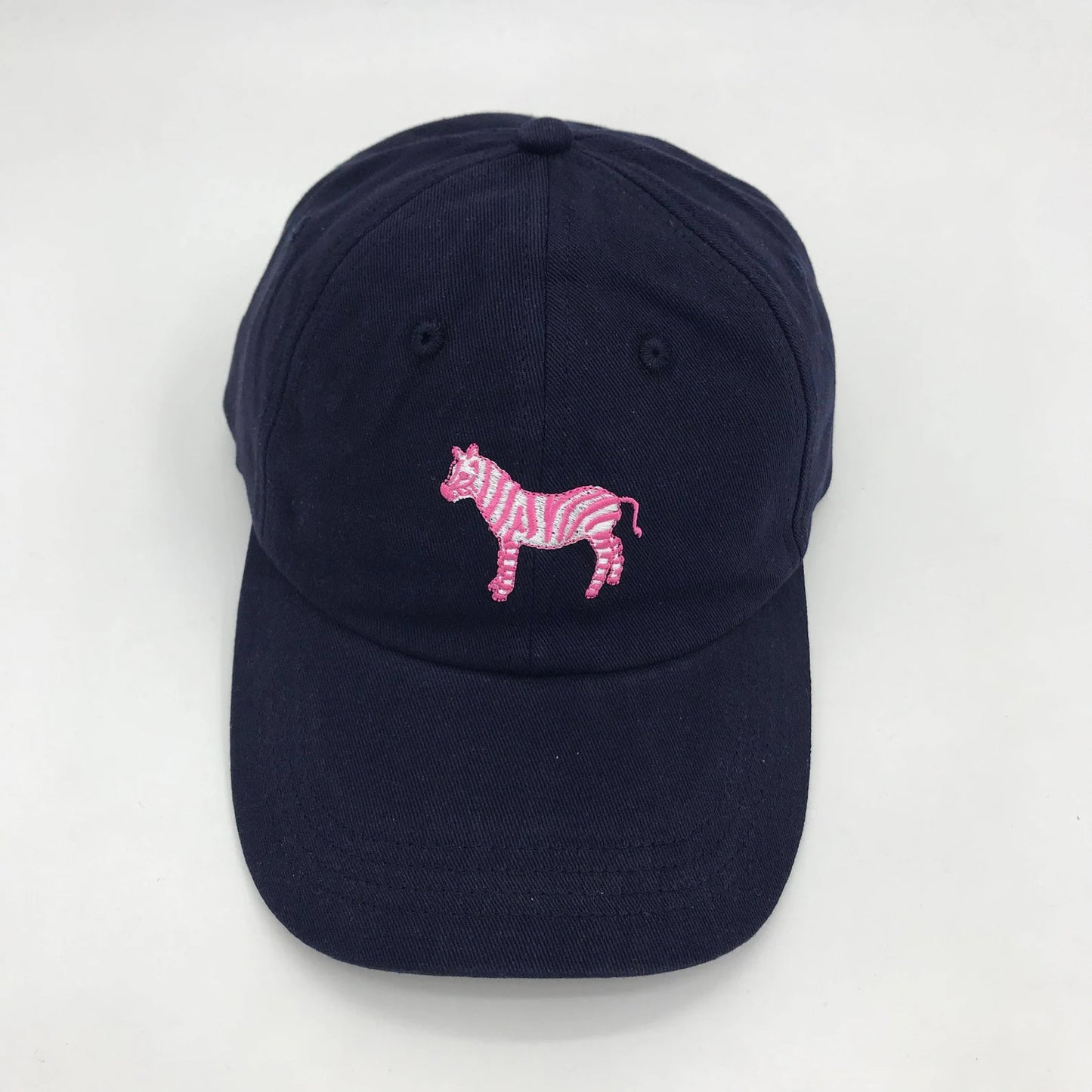 Zebra Cap | Pink auf Blau