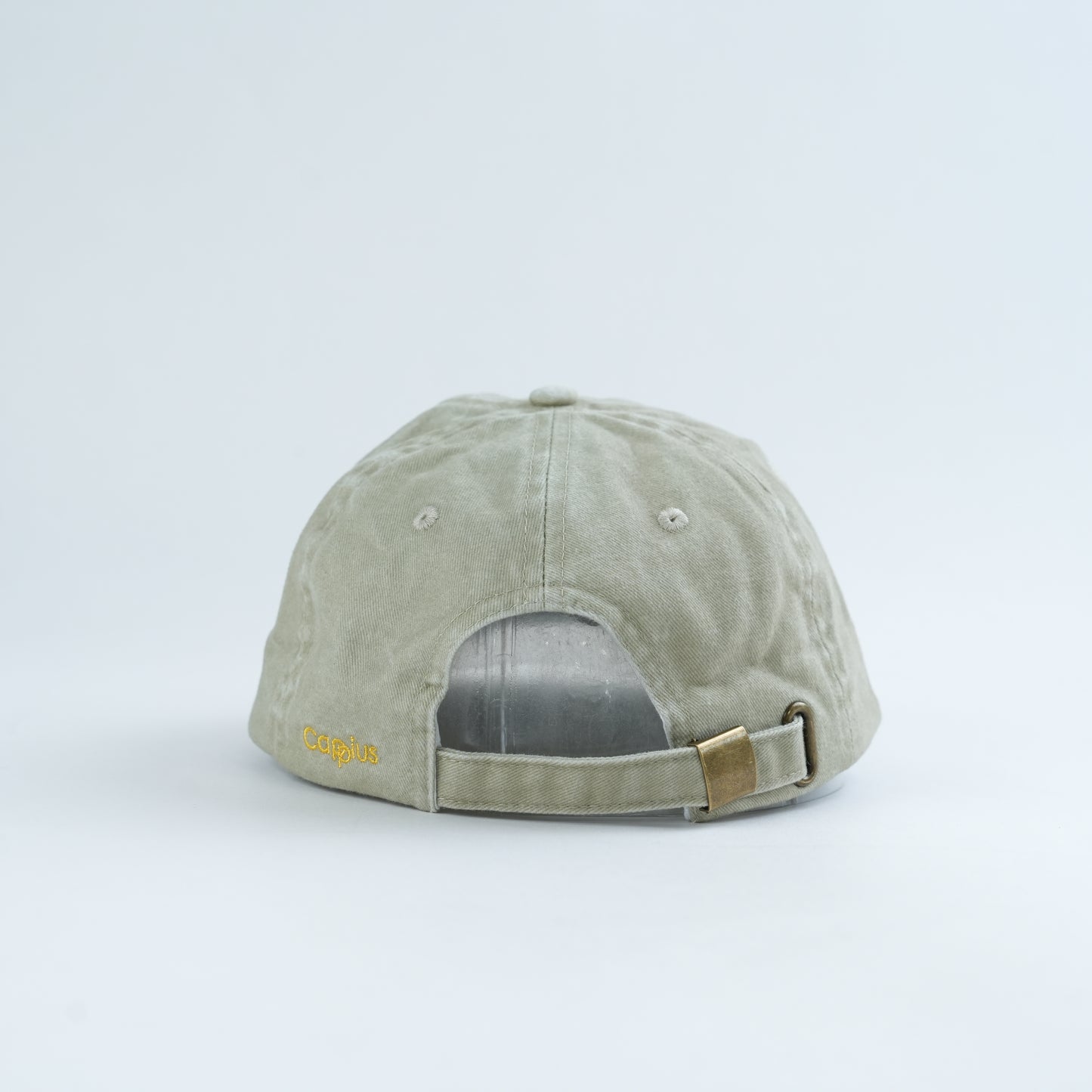 Hund in Jeep Cap I beige grün washed