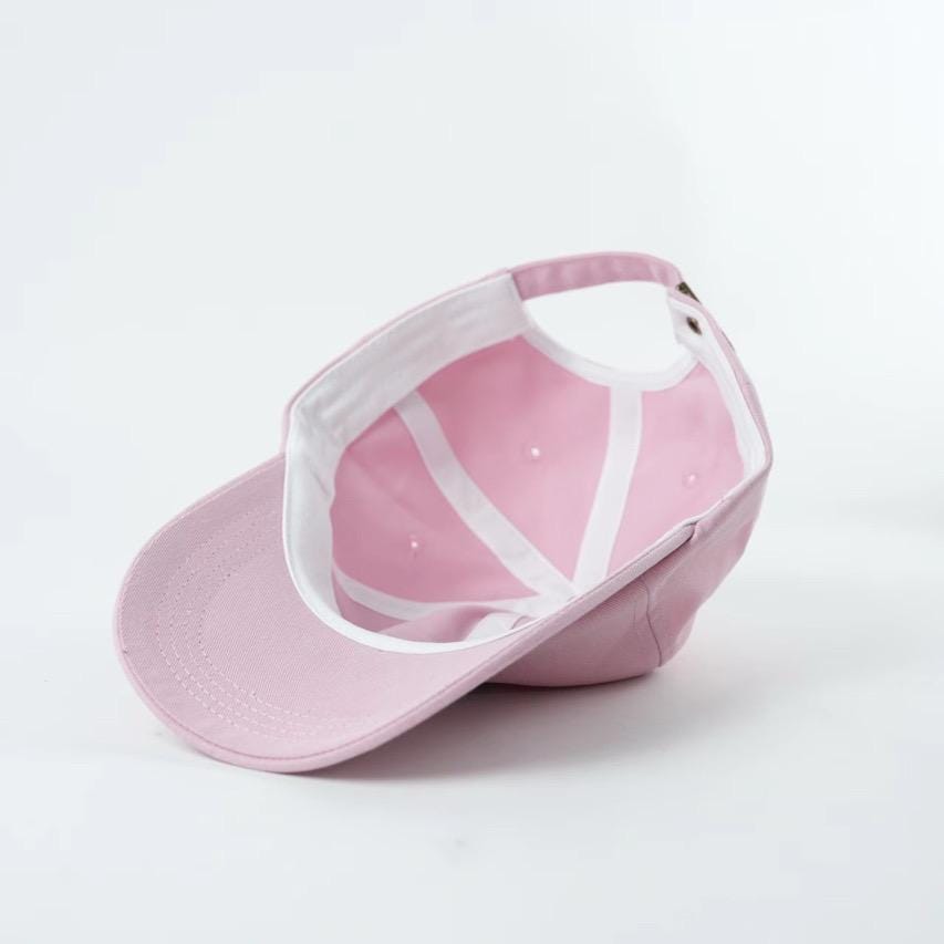 Coffee Deep Dive | Rosa | Cap | Bestickte Kappe Kaffee