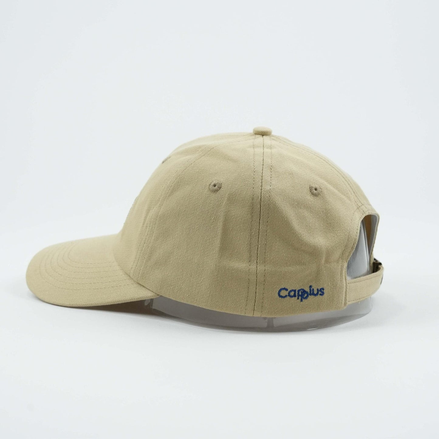 Dackel mit Bierkasten Cap | Beige | Unisex Dad Hat | Bestickte Kappe