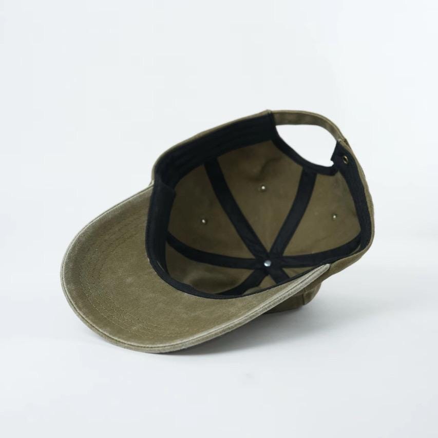 Waschbär Chic Cap | Grün | Unisex Dad Hat | Bestickte Kappe