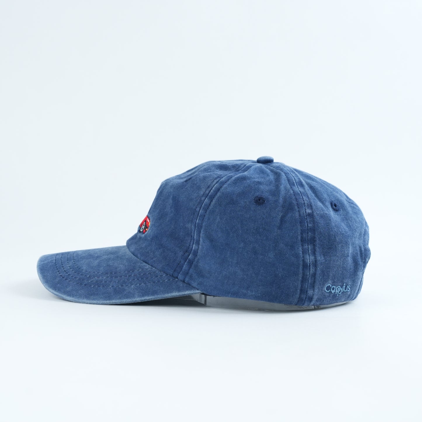 Porsche und Flamingo Cap I blau washed